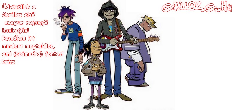 GORILLAZ-hu - blur